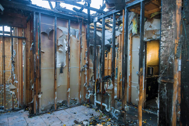 Professional Soot Removal technician working in Stratford, NJ